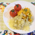 スタイリッシュママ's cooksnap of when they made キウイ✖️かぼちゃ　目指せ！美肌サラダ.