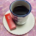 kaorulove's cooksnap of when they made 推しマグカップで♡ほうじ茶コーヒー♪.