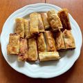 ブランディ's cooksnap of when they made グリーンカレーのペーストで☆簡単ミニ春巻.