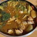 大好きKP's cooksnap of when they made ✿トマトカレー鍋✿.