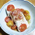 ひ-ﾁｬﾝ's cooksnap of when they made 中華風～豆腐のミニトマトのせ。.