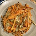 milsalud's cooksnap of when they made 牛蒡人参のチーズガレット　ここから栄養士.