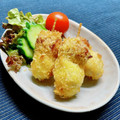 いなばっくす☆'s cooksnap of when they made うずらの卵と魚肉ソーセージのフライ串.