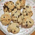 コロナで料理始めた人's cooksnap of when they made 米粉でチョコチップスコーン.