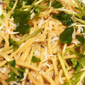 横国系やきう女子's cooksnap of when they made 簡単！豆苗としらすの香ばしまぜそば.