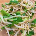 mmmugi's cooksnap of when they made 三つ葉消費にも@三つ葉ともやしのナムル.