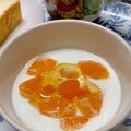 ☆あいちゃん's cooksnap of when they made はちみつみかんヨーグルト.