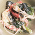 クックOBSDVC☆'s cooksnap of when they made 【副菜】小松菜とカニカマのからしマヨ和え.