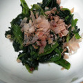 クック8SSYN0☆'s cooksnap of when they made 冷凍ほうれん草で！1分以内おひたし！.