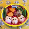 hime's cooksnap of when they made 簡単☆ハリネズミのおにぎり～キャラ弁.