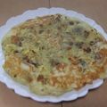 きらり流れ星's cooksnap of when they made 大学芋風米粉のもっちりパンケーキ.
