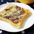 ふうはっちゃん's cooksnap of when they made おはぎ気分な餡子きな粉トースト.