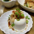 ゆいランラン's cooksnap of when they made 揚げ玉♥♥キムチのせ。。。豆腐.