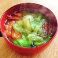 Emihann's cooksnap of when they made 温玉レタススープ.