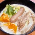 tomo_rico's cooksnap of when they made 子ども喜ぶ♡豆乳味噌のクリーミー鍋.