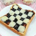 在宅勤務のおじさん's cooksnap of when they made のり佃煮＆スライスチーズ・トースト.