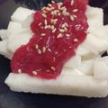 ブランシュkuu's cooksnap of when they made シロさんの長いもの梅肉和え.