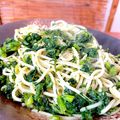 ＊あんずあん＊'s cooksnap of when they made 春菊の柚子胡椒パスタ.