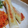 ＪＵＮちゃン's cooksnap of when they made ハムチーズ☆スティック春巻き.