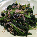 新妻あや's cooksnap of when they made ほうれん草としらすのさっぱりレモン炒め.