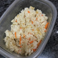 ねおみ's cooksnap of when they made 人参と油揚げの炊き込みご飯.
