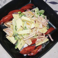 コネコリン's cooksnap of when they made アボカドと柿のワサビマヨ醤油和え.
