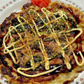 ♪ゆかたん♡'s cooksnap of when they made ふわとろ！納豆お好み焼き(卵なし).