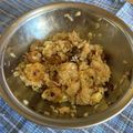 クック49L4Ho☆'s cooksnap of when they made ❀しめじとちくわとチーズの混ぜご飯❀.