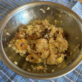 クック49L4Ho☆'s cooksnap of when they made ❀しめじとちくわとチーズの混ぜご飯❀.