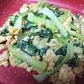 ドキンちゃ～ん's cooksnap of when they made 簡単、菜の花の卵とじ（葉物野菜で対応可）.