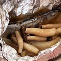 チェリチョコ's cooksnap of when they made さんまのホイル焼き.