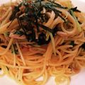 こみく's cooksnap of when they made なめ茸とツナの和風パスタ.
