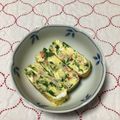 おはなすき's cooksnap of when they made ニラとカニかまの卵焼き（冷凍可能）.