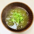 azbjbn's cooksnap of when they made 超簡単即席とろろ昆布と鰹節のお吸い物.