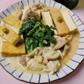 かわゆう1211's cooksnap of when they made 鶏肉と大根の酒粕治部煮.