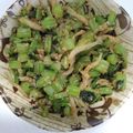 ミロ9607's cooksnap of when they made シロさんのかぶの葉のじゃこ炒め.