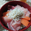 ぺしゃ's cooksnap of when they made 混ぜるだけ☆海鮮丼・漬けのタレ.