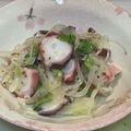 ☆コースケ0501☆'s cooksnap of when they made タコとセロリ、玉葱の即席マリネ.