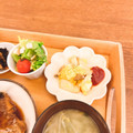 のんちごはん♡'s cooksnap of when they made ■エリンギのとろとろ♪半熟たまご炒め■.