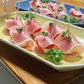 そろそろねんね's cooksnap of when they made おつまみ♡プチトマトとクリチの生ハム包み.