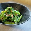 そろそろねんね's cooksnap of when they made レンジで1分☆かぶの葉で上品和えもの☆.