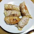 和☆2049's cooksnap of when they made お弁当&簡単♡白菜の肉巻きポン酢煮✨.