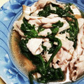 まぶたん's cooksnap of when they made 春菊と豚バラの中華風！青菜炒め.