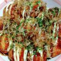 ちかﾁｬﾝ☆'s cooksnap of when they made お好み焼き粉で！とろっとろのたこ焼き.