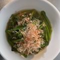KAORU4649's cooksnap of when they made 受け継がれる味、ほうれん草のお浸し黄金比.