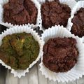 お茶づ's cooksnap of when they made ノンオイル☆おからショコラマフィン.