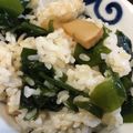 ミルクボール's cooksnap of when they made わかめ香る♪混ぜるだけ！たけのこごはん.