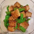ももゆみ1230's cooksnap of when they made ししとうと厚揚げのしょうがポン酢炒め.