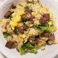 ちゃまたまご's cooksnap of when they made 病みつき！牛肉のガーリックチャーハン.