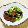＠迷子＠'s cooksnap of when they made 鳥のレバー　焼き鳥のタレ炒め.